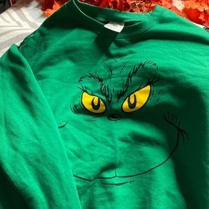 Christmas. Sweater. The grinch.
